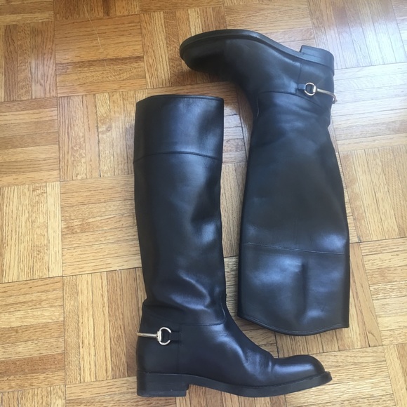 gucci construction boots